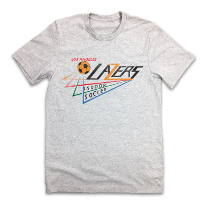 Los Angeles Lazers MISL Soccer Logo T-Shirt