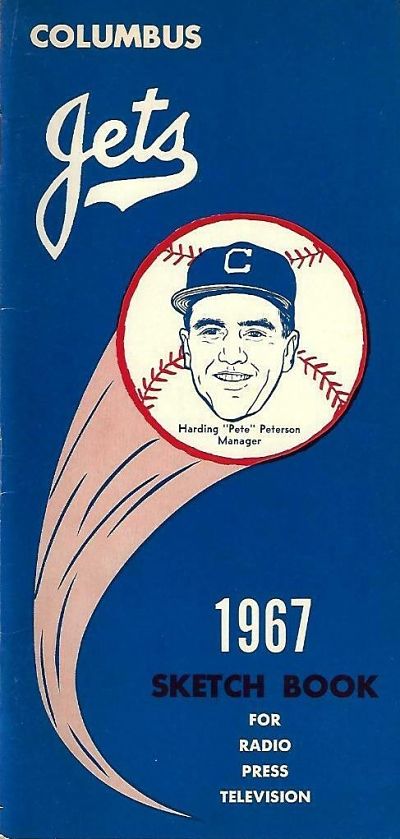 1967 Columbus Jets Baseball Media Guide from the International League