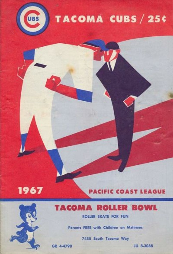 1967 Tacoma Cubs Program