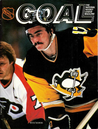 CCM  RICK KEHOE Pittsburgh Penguins 1980 Vintage Hockey Jersey
