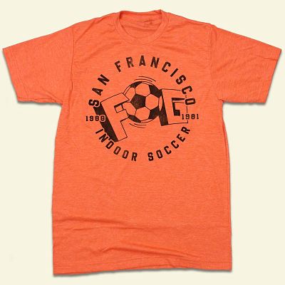 San Francisco Fog MISL Soccer Logo T-Shirt
