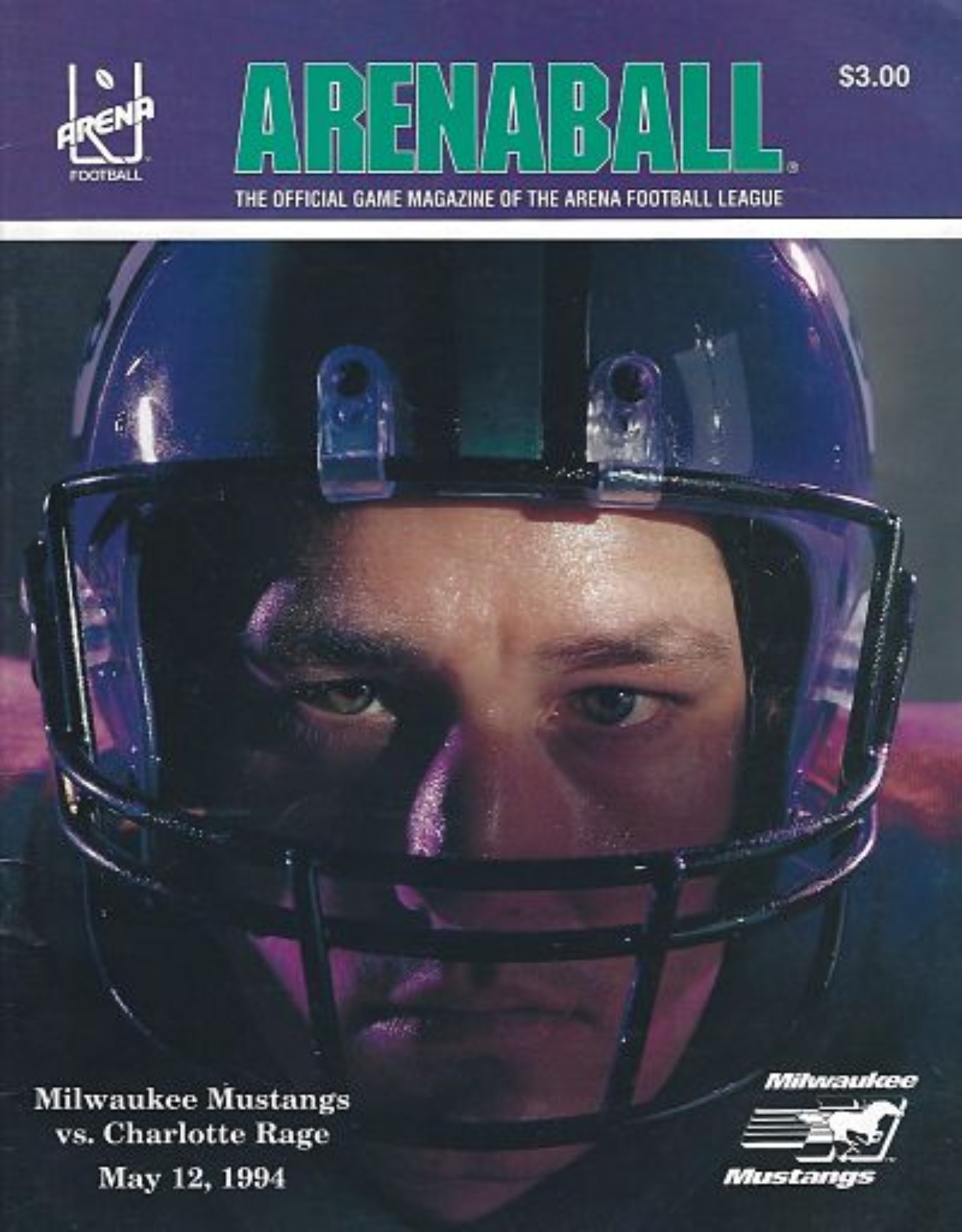 Milwaukee Rage Football Unforgettable Milwaukee Mustangs Football Legacy (1994–01)