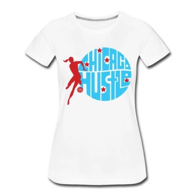 Chicago Hustle Women's Basketball Logo T-Shirt