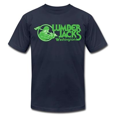 Washington Lumberjacks Basketball Logo T-Shirt