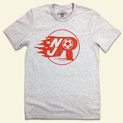 New Jersey Rockets MISL Soccer Logo T-Shirt