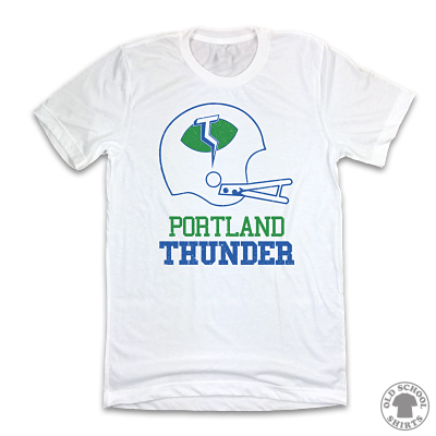 Portland Thunder WFL Logo T-Shirt