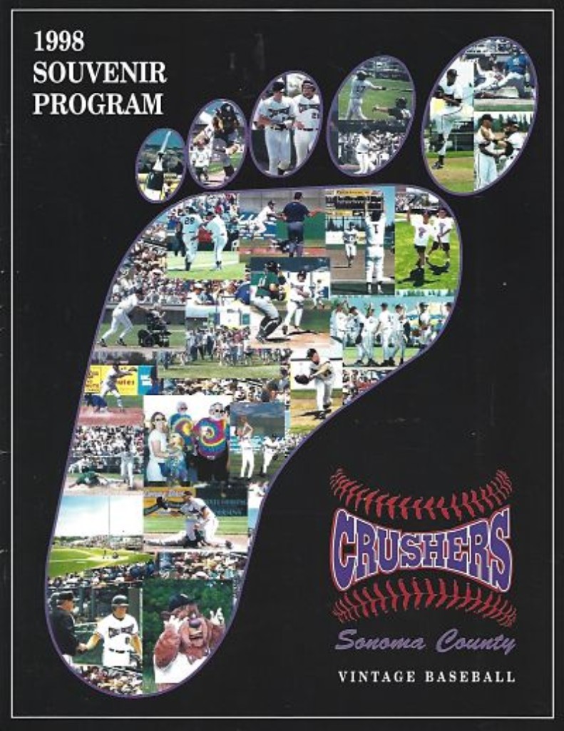 1998 Sonoma County Crushers Program