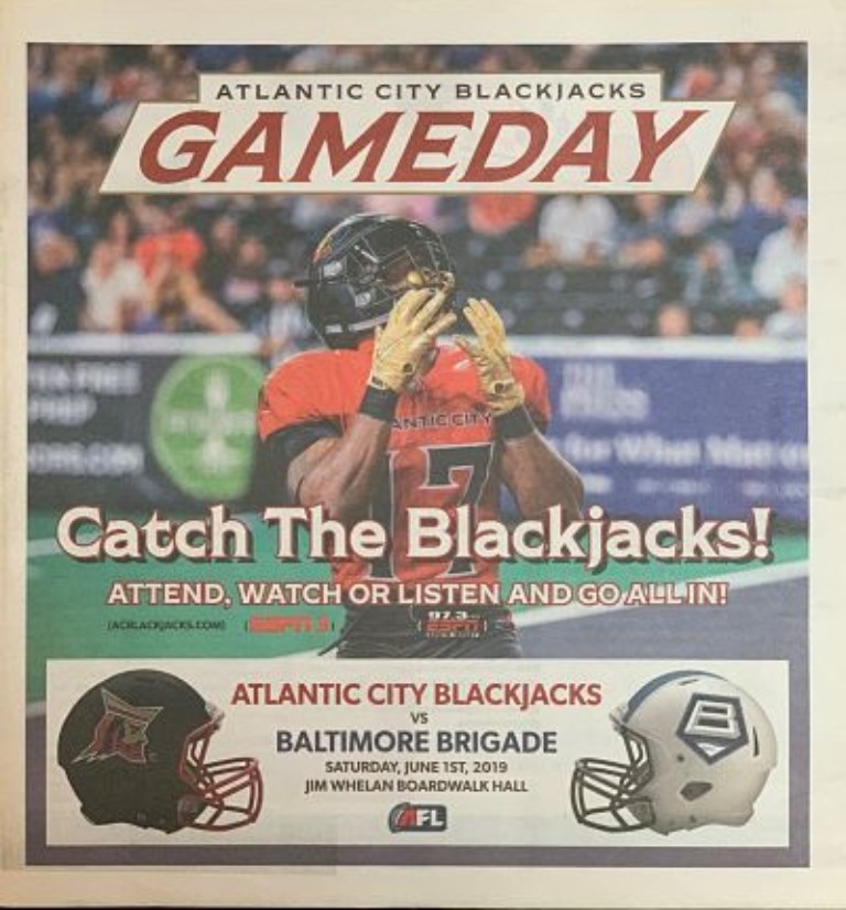 Atlantic City Blackjacks Arena Football League