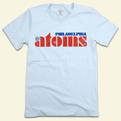 Philadelphia Atoms NASL Soccer Logo T-Shirt