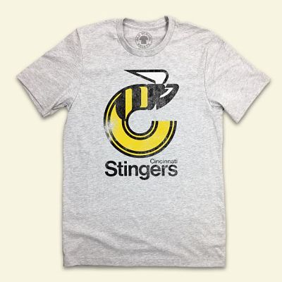 Cincinnati Stingers WHA Hockey Logo T-Shirt