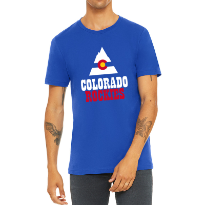 Colorado Rockies NHL Hockey Logo T-Shirt