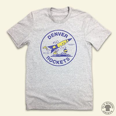 Denver Rockets ABA Basketball Logo T-Shirt