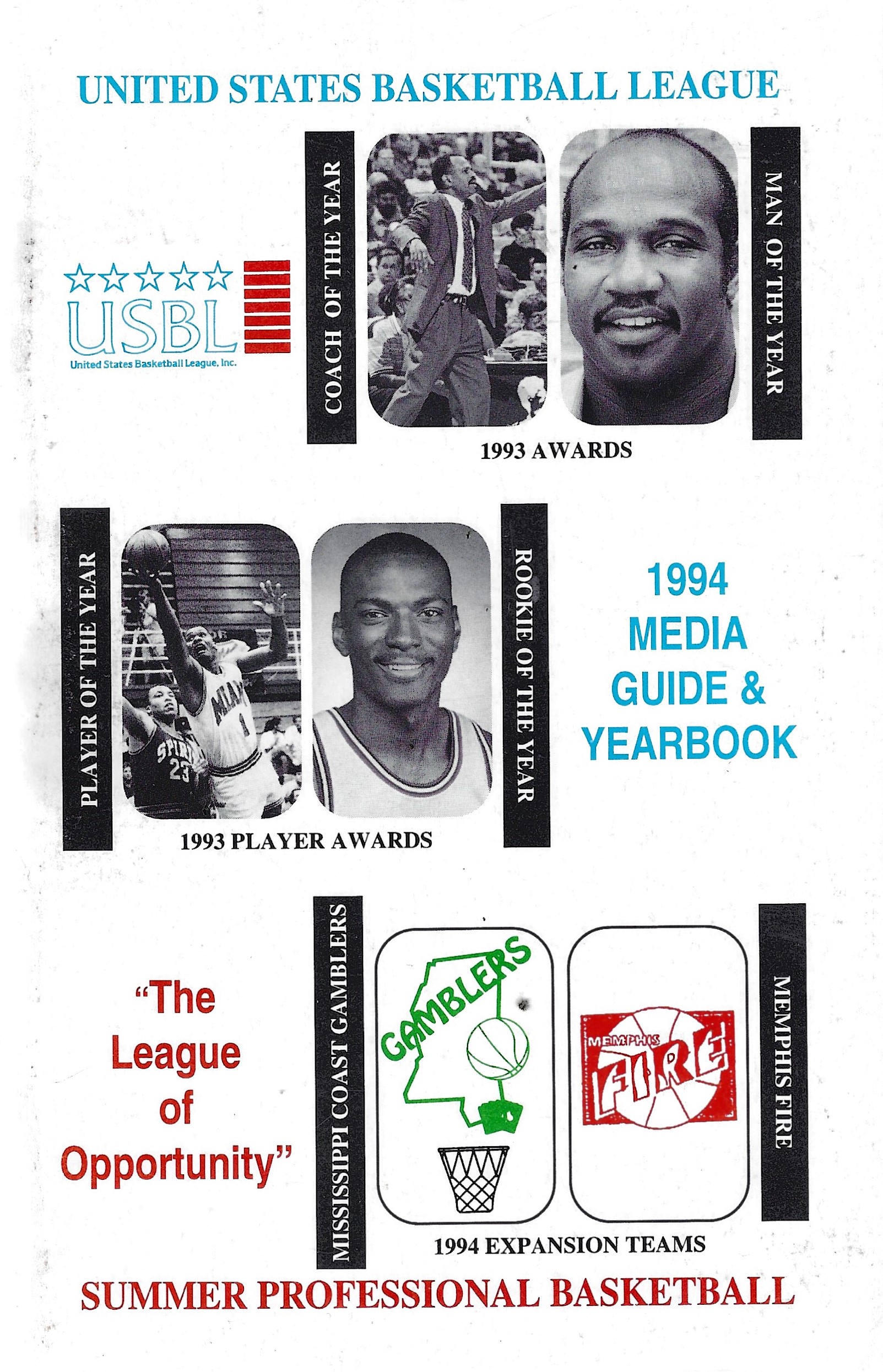 USBL Media Guide 1994