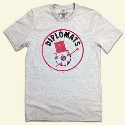 Washington Diplomats NASL Soccer Logo T-Shirt