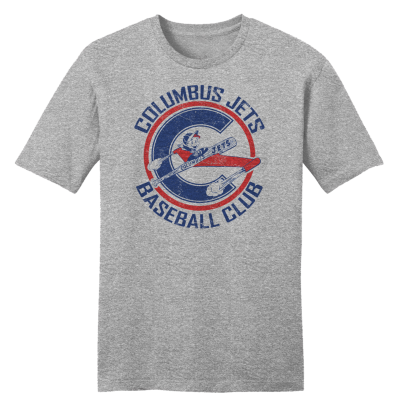 Columbus Jets Baseball Logo T-Shirt