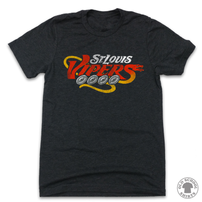 St. Louis Vipers Roller Hockey Logo T-Shirt