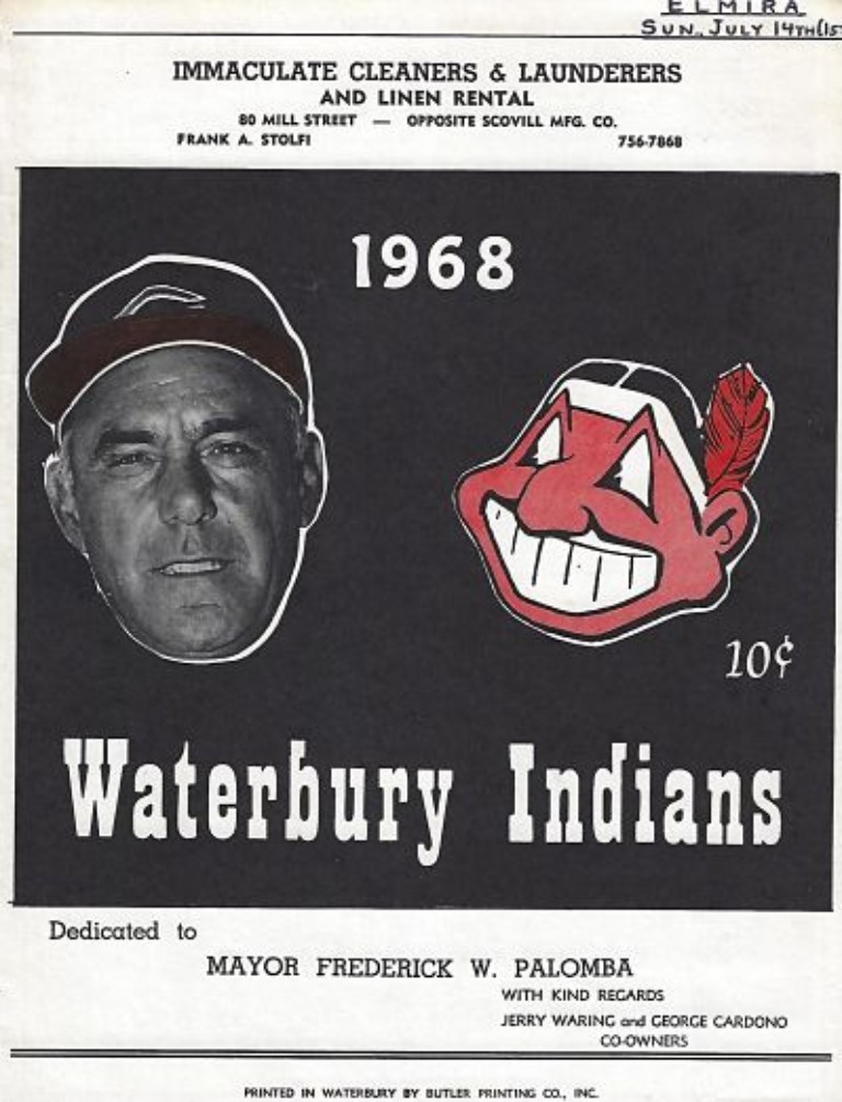 Waterbury Indians Eastern League Baseball