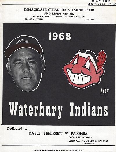 Waterbury Indians Eastern League Baseball
