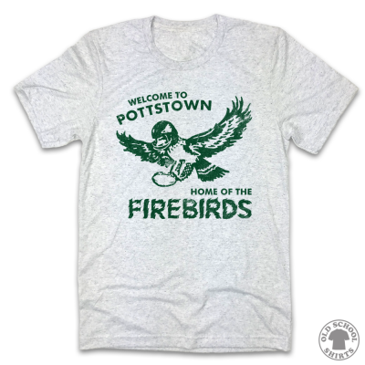 Pottstown Firebirds Football Logo T-Shirt