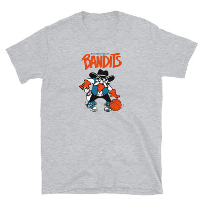 Birmingham Bandits CBA Basketball Logo T-Shirt
