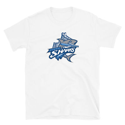 Camden Riversharks Atlantic Leaugue Baseball Logo T-Shirt