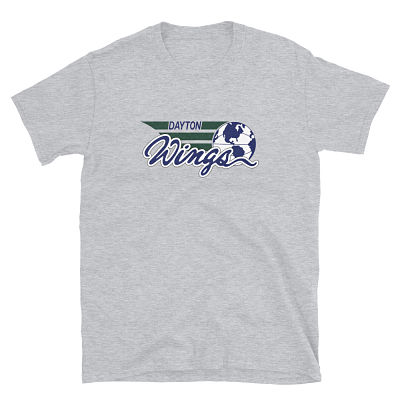 Dayton Wings World Basketball League Logo T-Shirt