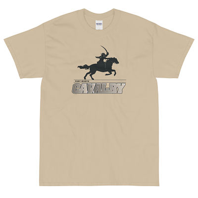 Fort Worth Cavalry Arena Football Logo T-Shirt