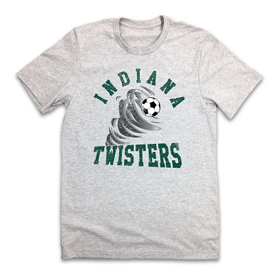 Indiana Twisters Indoor Soccer Logo T-Shirt