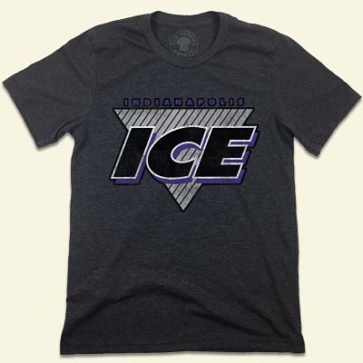 Indianapolis Ice Hockey Logo T-Shirt