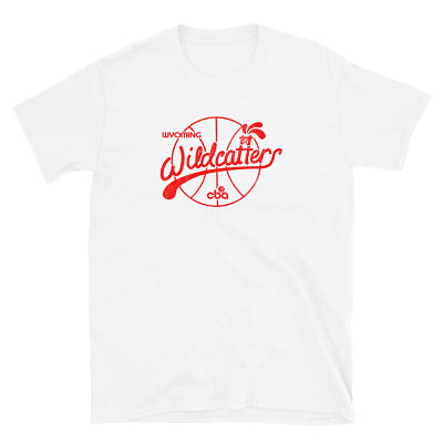 Wyoming Wildcatters CBA Basketball Logo T-Shirt