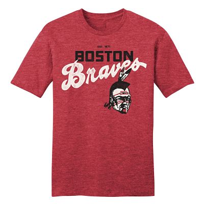 Boston Braves American Hockey League Logo T-Shirt