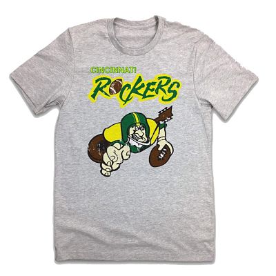 Cincinnati Rockers Arena Football Logo T-Shirt