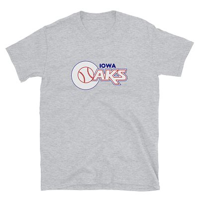 Iowa Oaks Baseball 1981 Logo T-Shirt