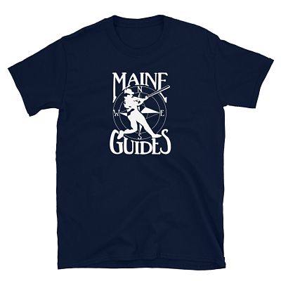 Maine Guides Baseball Logo T-Shirt