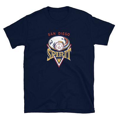 San Diego Spirit WUSA Soccer Logo T-Shirt