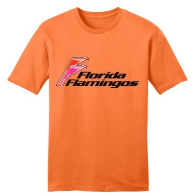 Florida Flamingos World Team Tennis Logo T-Shirt