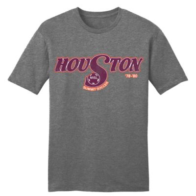 Houston Summit MISL Indoor Soccer Logo T-Shirt