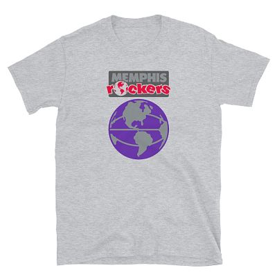 Memphis Rockers World Basketball League Logo T-Shirt