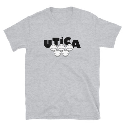 Utica Olympics CBA Basketball Logo T-Shirt