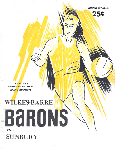 Wilkes-Barre Barons Eastern Professional Basketball League