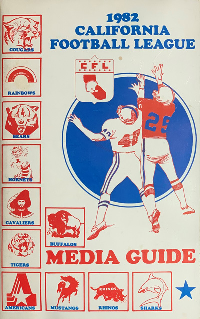 California Football League 1974-1982