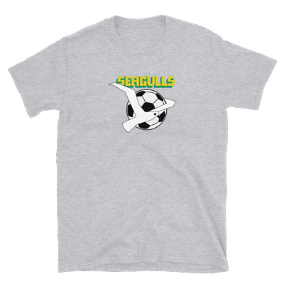Las Vegas Seagulls ASL Soccer Logo T-Shirt