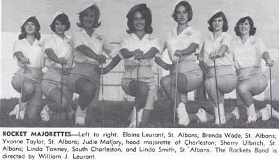 1965 Charleston Rockets Majorettes