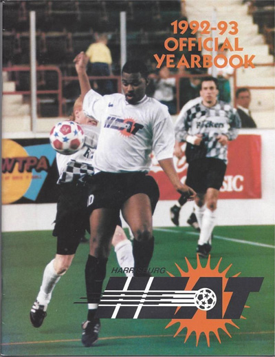 1992-93 Harrisburg Heat Program from the National Professional Soccer League