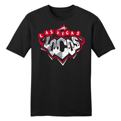Las Vegas Locos UFL Football Logo T-Shirt