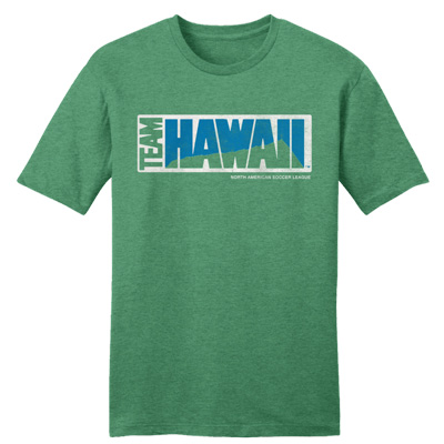 Team Hawaii NASL Soccer Logo T-Shirt