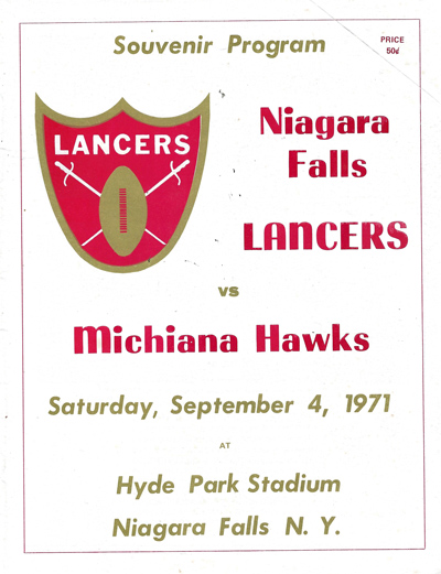 Niagara Falls Lancers Midwest Football League