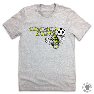 Chicago Sting NASL Soccer Logo T-Shirt