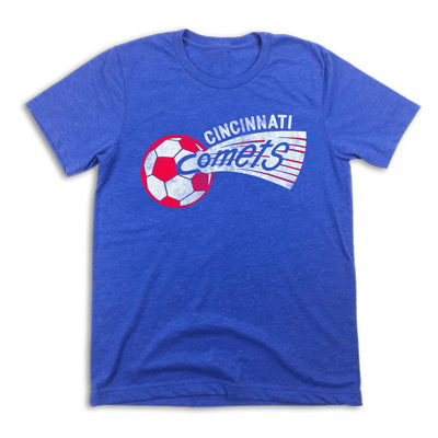 Cincinnati Comets ASL Soccer Logo T-Shirt