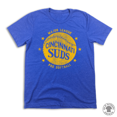 Cincinnati Suds Softball Logo T-Shirt